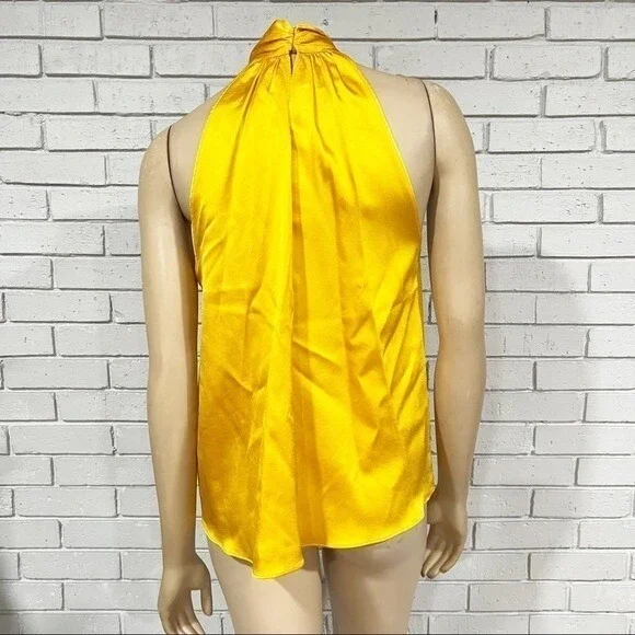 Zara Women's Bow Halter Top - Size‎ Large - Picture 6 of 13